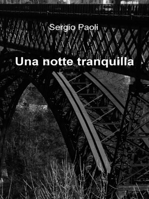 cover image of Una notte tranquilla